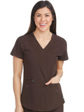 8579 RACERBACK SHIRTTAIL TOP (Size: 2X-5X)