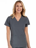 8579 RACERBACK SHIRTTAIL TOP (Size: 2X-5X)