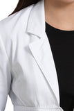 8617 EMPIRE BELTED MID LENGTH LAB COAT